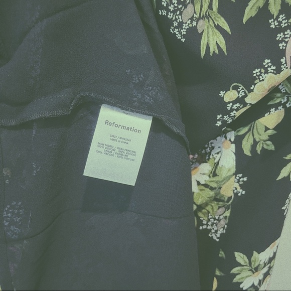 NWOT Reformation Twilight Dress Sicilia - Picture 8 of 8